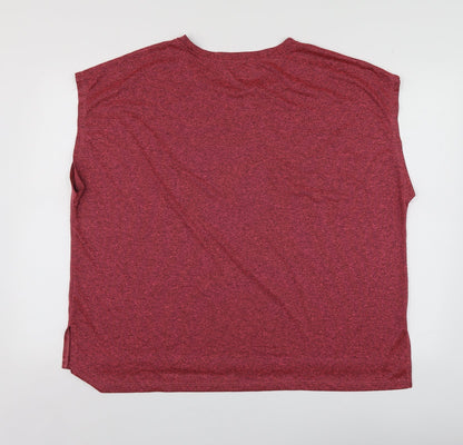 Womens UK Size XL Dunnes Stores Pink  T-Shirt