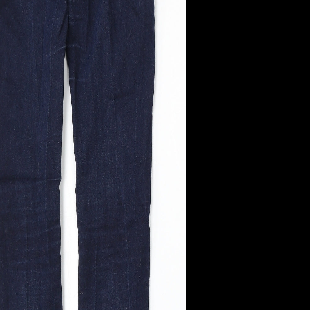 Womens UK Size 8 Marks and Spencer Regular Fit Skinny Blue Jeans