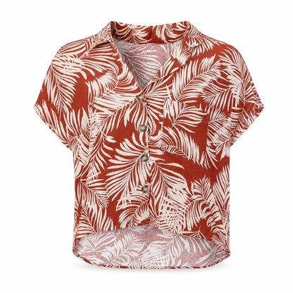 Womens UK Size 6 Primark Red Basic Blouse