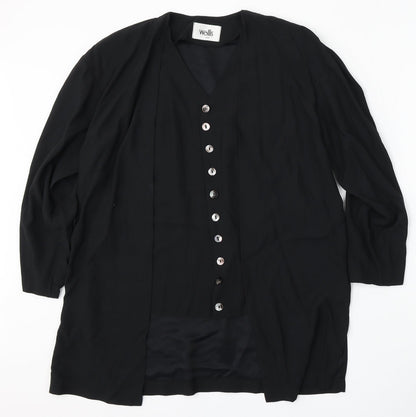 Womens UK Size 10 Wallis Black Jacket
