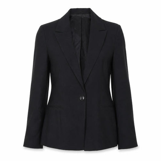 Womens UK Size 8 Warehouse Regular Black Suit