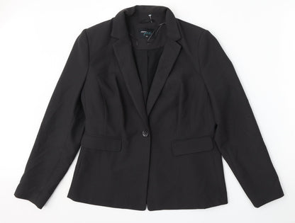 Matalan Womens Grey  Polyester Jacket Suit Size 14