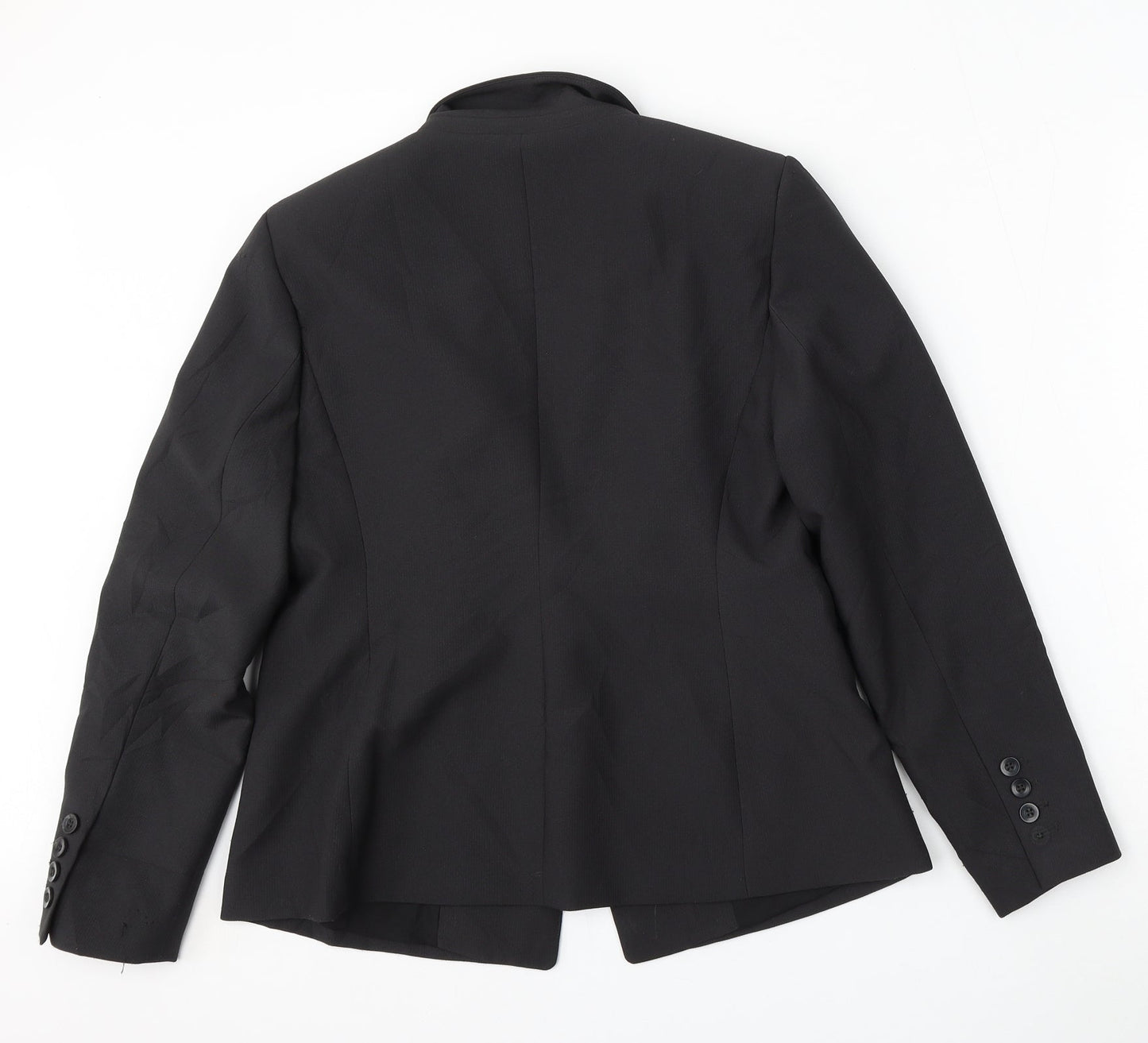 Matalan Womens Grey  Polyester Jacket Suit Size 14