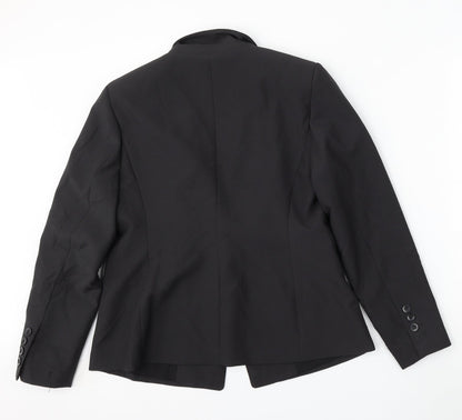 Matalan Womens Grey  Polyester Jacket Suit Size 14