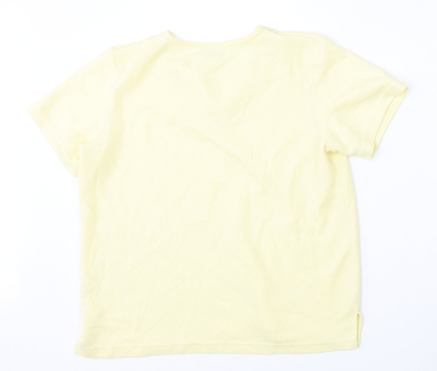 Womens UK Size S Bonmarché Yellow Pullover Jumper