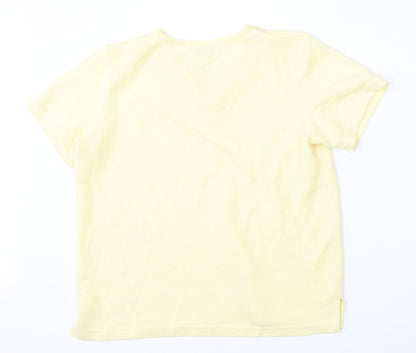 Womens UK Size S Bonmarché Yellow Pullover Jumper