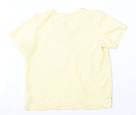 Womens UK Size S Bonmarché Yellow Pullover Jumper