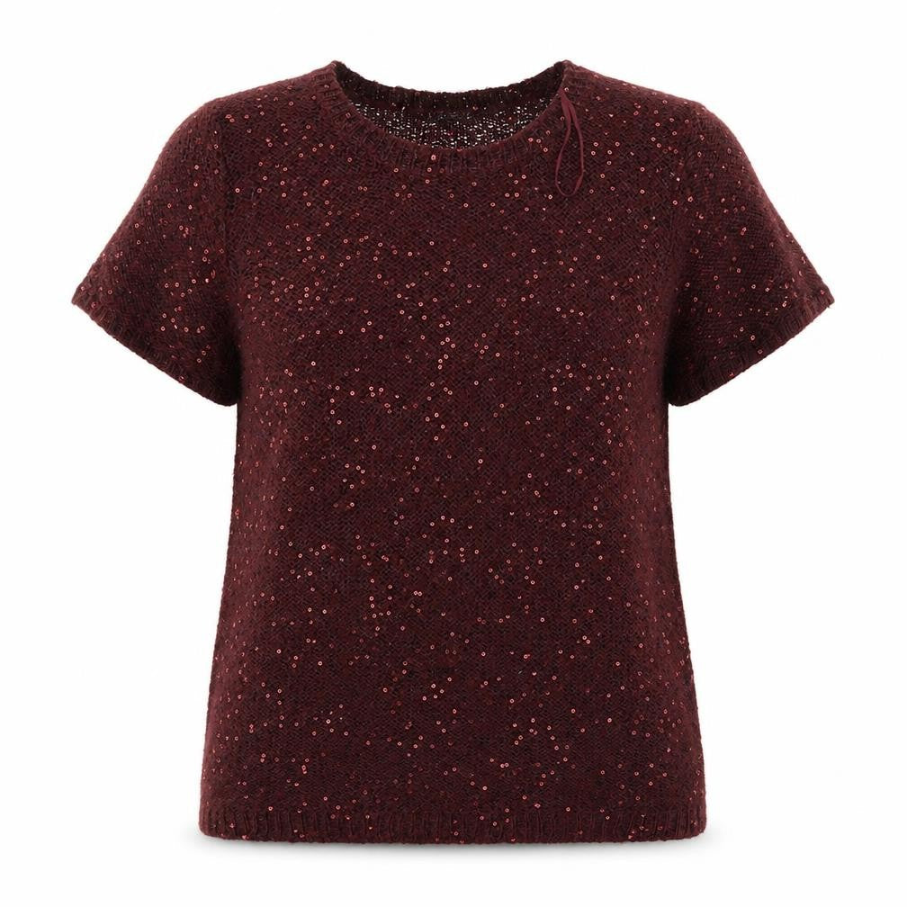 Womens UK Size 14 Marks and Spencer Red Pullover Jumper