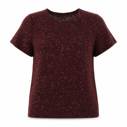 Womens UK Size 14 Marks and Spencer Red Pullover Jumper