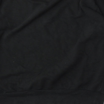 Mens UK Size XL Brave Soul Black Pullover Sweatshirt