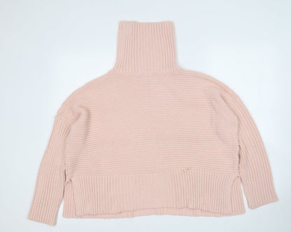 Womens UK Size 10 Miss Selfridge Pink Pullover Jumper