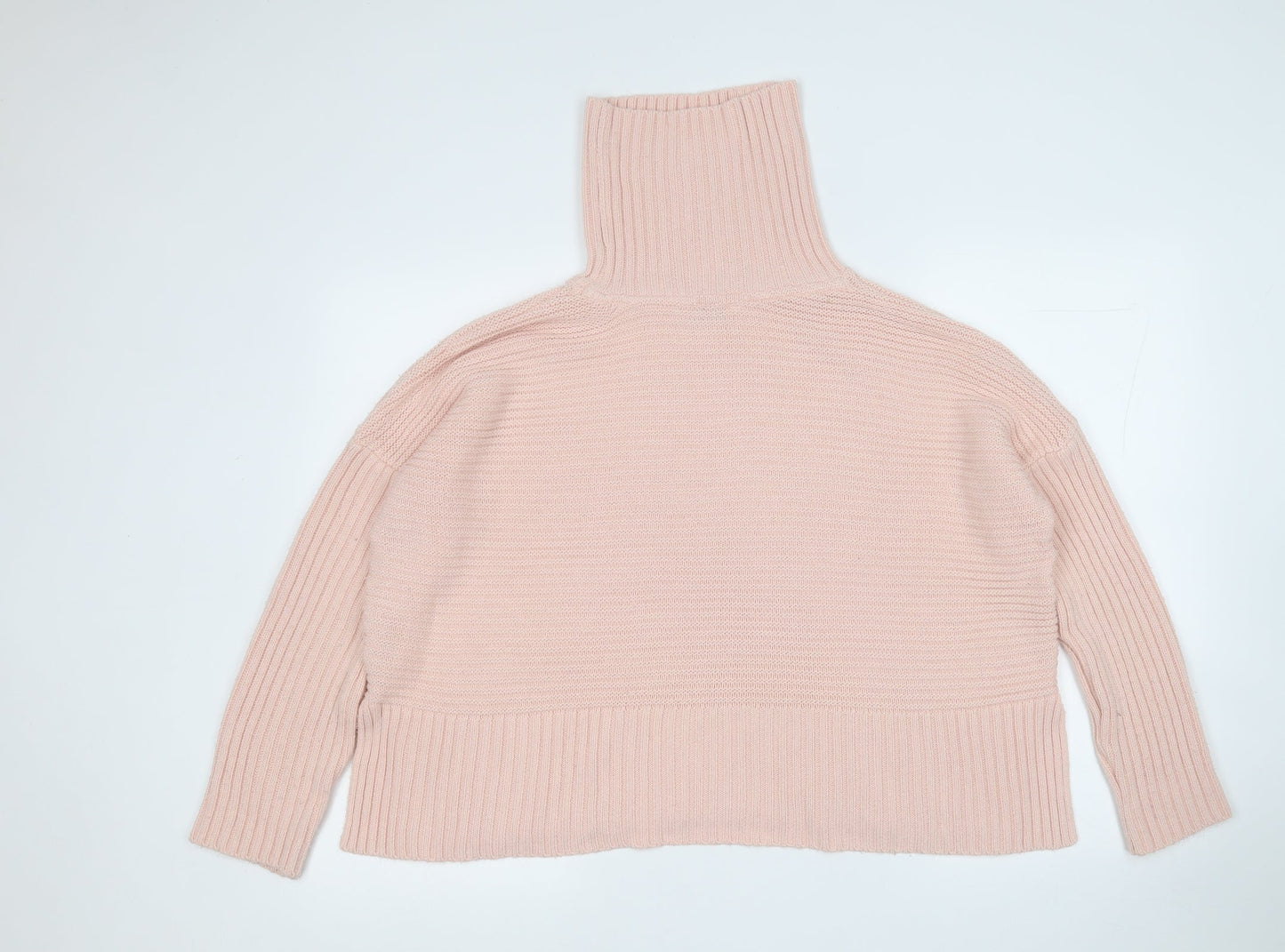 Womens UK Size 10 Miss Selfridge Pink Pullover Jumper