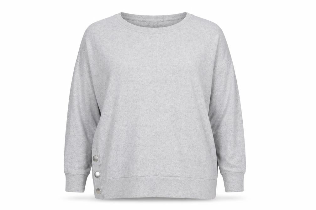 NEXT Womens Grey Round Neck  Polyester Pullover Jumper Size 14