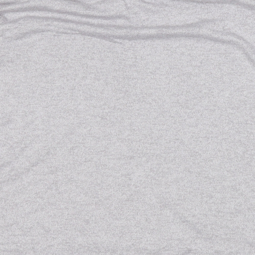 NEXT Womens Grey Round Neck  Polyester Pullover Jumper Size 14