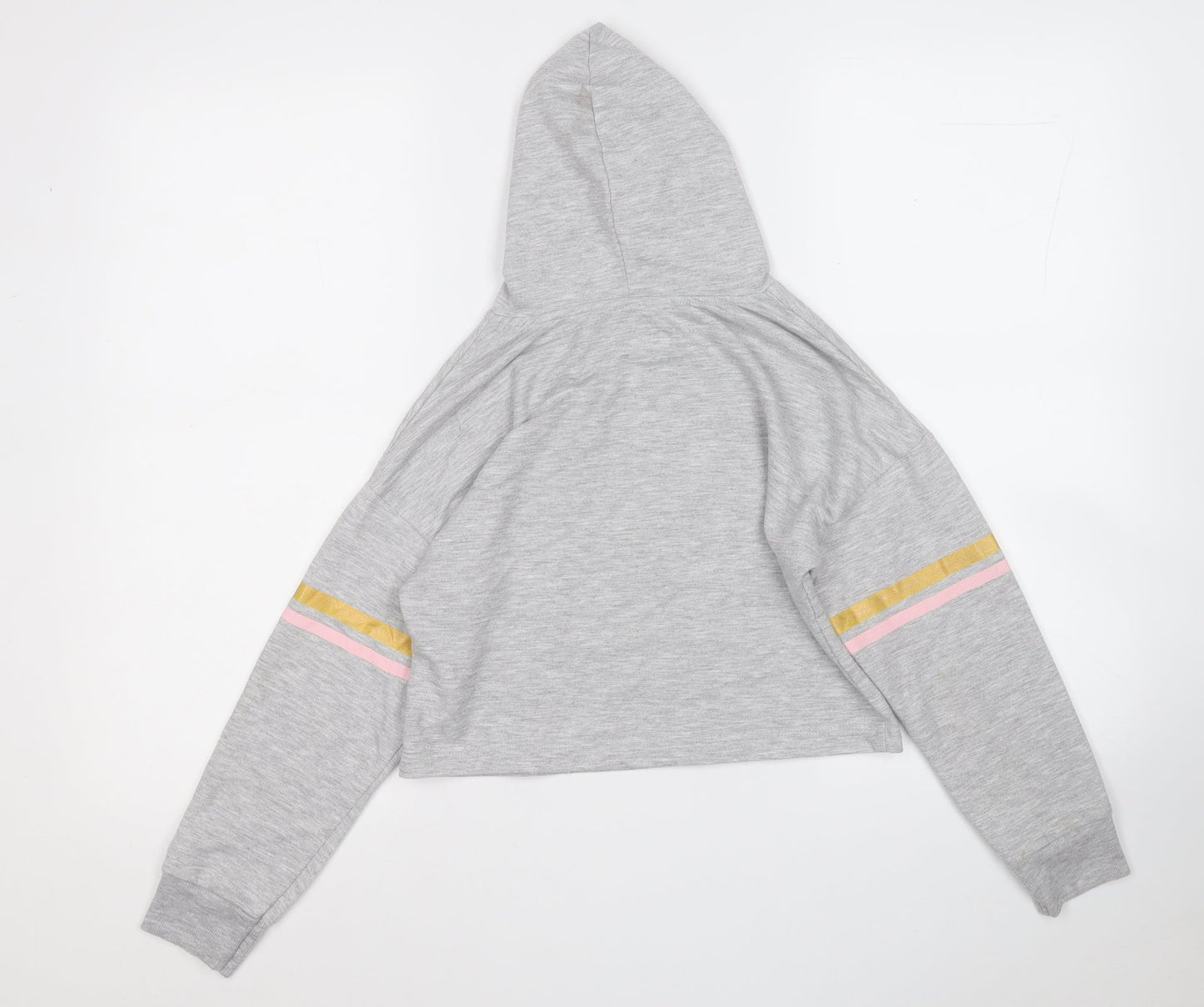 Sienna Dazzel Womens Grey  Acrylic Pullover Hoodie Size S   - Chicago