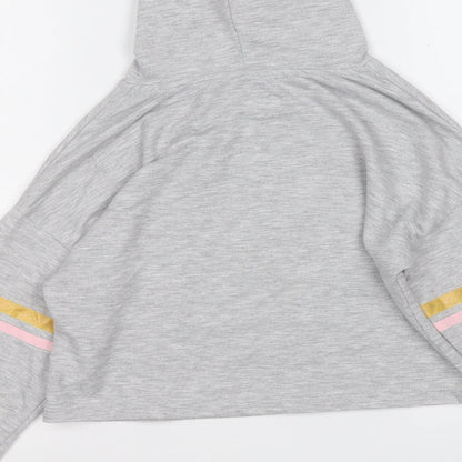 Sienna Dazzel Womens Grey  Acrylic Pullover Hoodie Size S   - Chicago