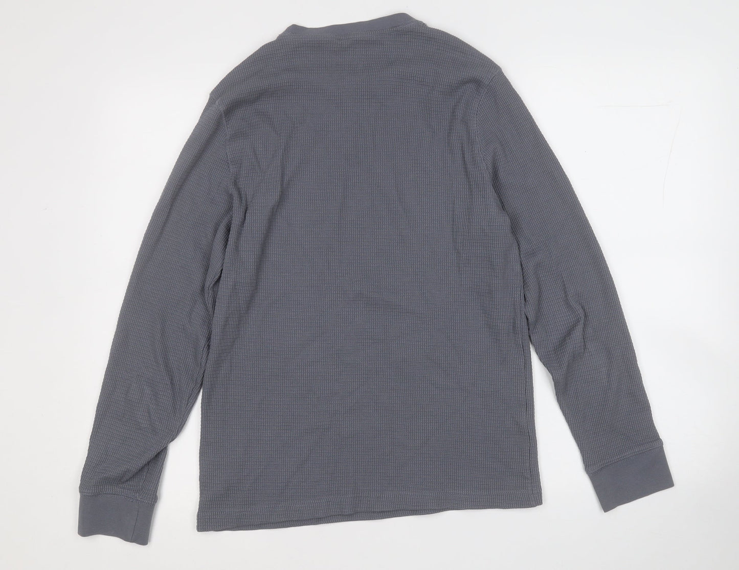 Mens UK Size M H&M Grey Pullover Sweatshirt