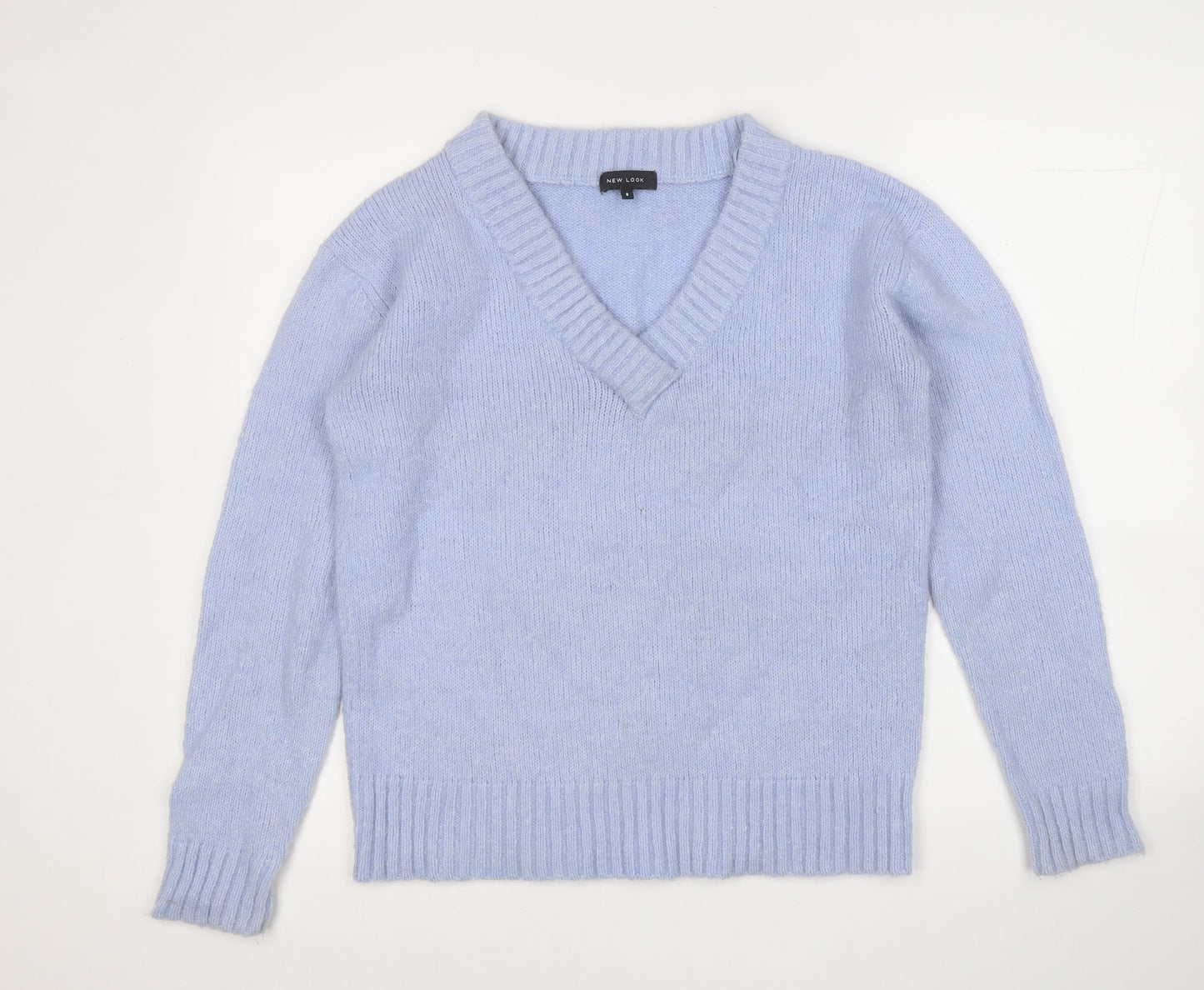 Womens UK Size 8 NEXT Blue Pullover Jumper