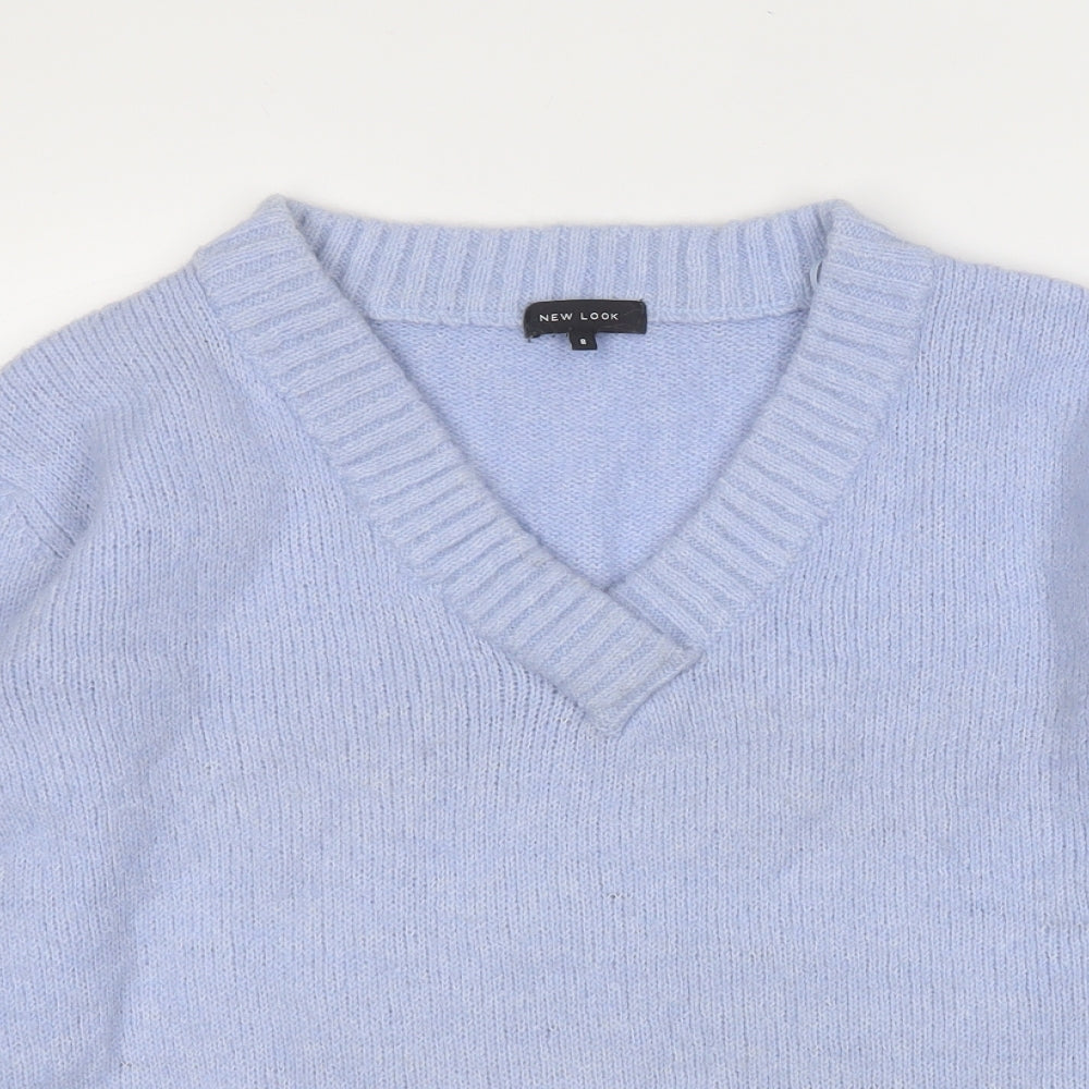 Womens UK Size 8 NEXT Blue Pullover Jumper