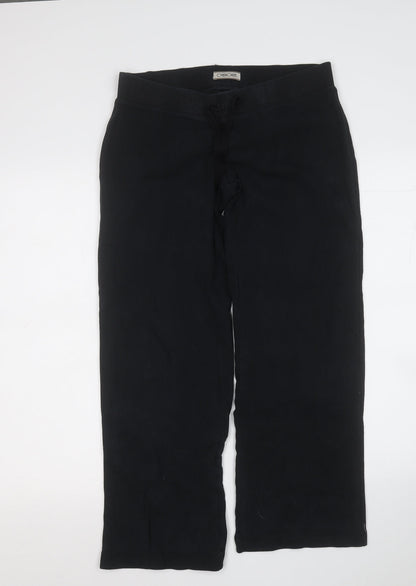 Cherokee Womens Black  Cotton Jogger Trousers Size 10 L27 in Regular