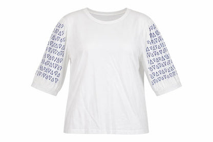 Womens UK Size M Gallery White Basic Polo