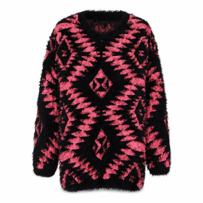 Womens UK Size S Quiz Multicoloured Pullover Jumper