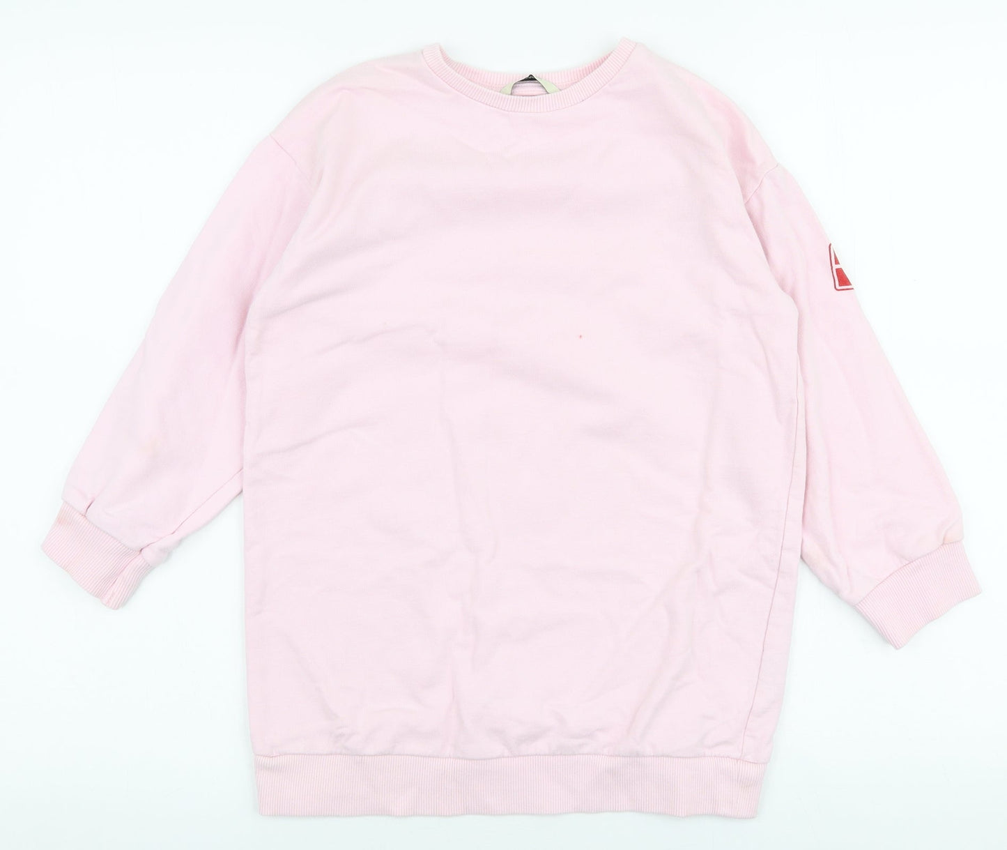 George Girls Pink  Cotton Pullover Sweatshirt Size 9-10 Years  Pullover