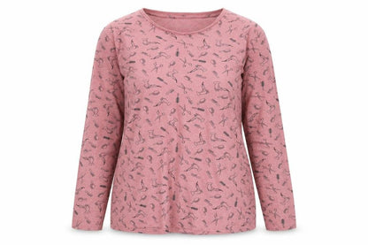 Womens UK Size S Dunnes Stores Pink Jersey T-Shirt