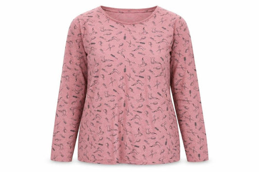 Womens UK Size S Dunnes Stores Pink Jersey T-Shirt