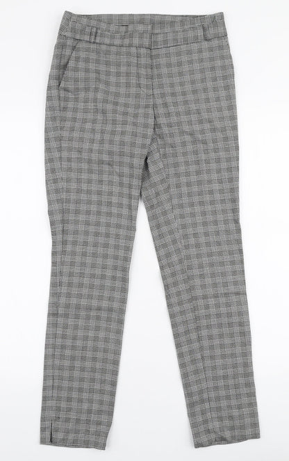 Womens UK Size 6 Warehouse Slim Fit  Grey Trousers