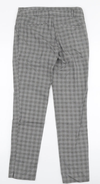 Womens UK Size 6 Warehouse Slim Fit  Grey Trousers