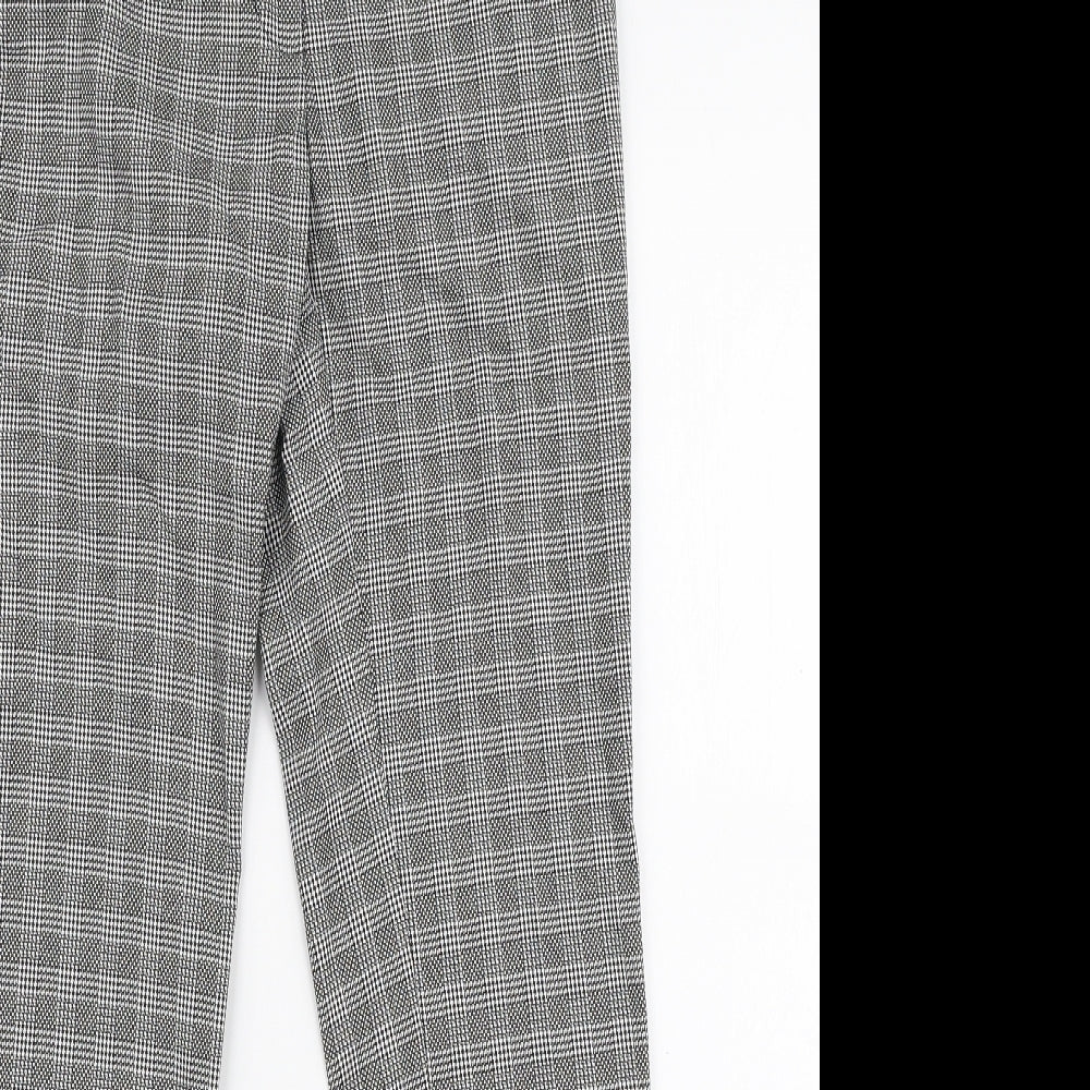 Womens UK Size 6 Warehouse Slim Fit  Grey Trousers