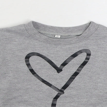 Preworn Girls Grey  Cotton Pullover Sweatshirt Size 2 Years  Pullover