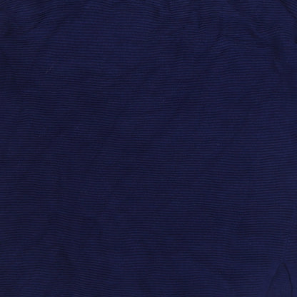 TU Womens Black Round Neck  Viscose Pullover Jumper Size 10