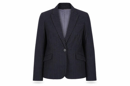 Womens UK Size 18 AMARANTO Blue Jacket