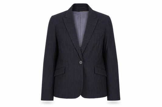 Womens UK Size 18 AMARANTO Blue Jacket