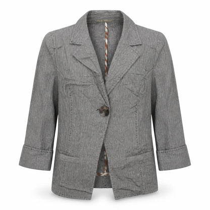 Womens UK Size 10 Per Una Grey Jacket