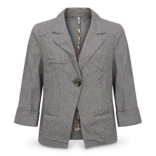 Womens UK Size 10 Per Una Grey Jacket