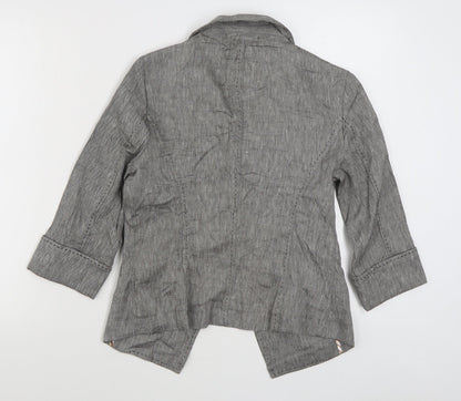 Womens UK Size 10 Per Una Grey Jacket