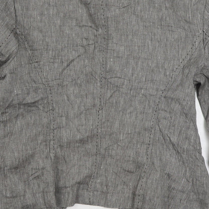 Womens UK Size 10 Per Una Grey Jacket