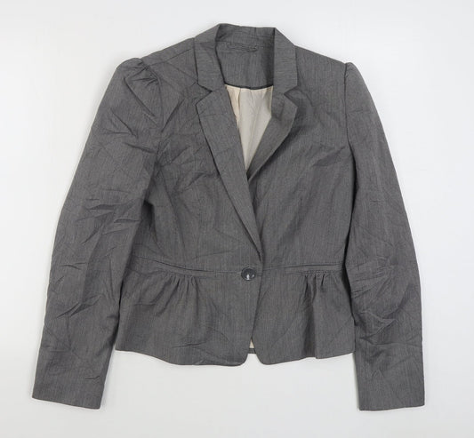 Womens UK Size 12 New Look Grey Jacket