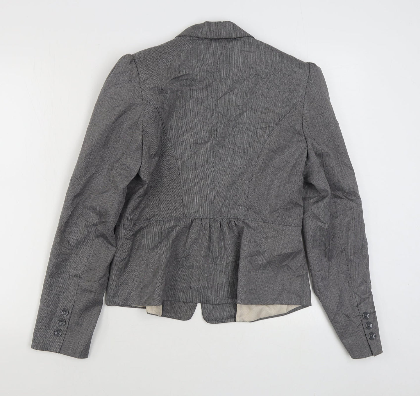 Womens UK Size 12 New Look Grey Jacket