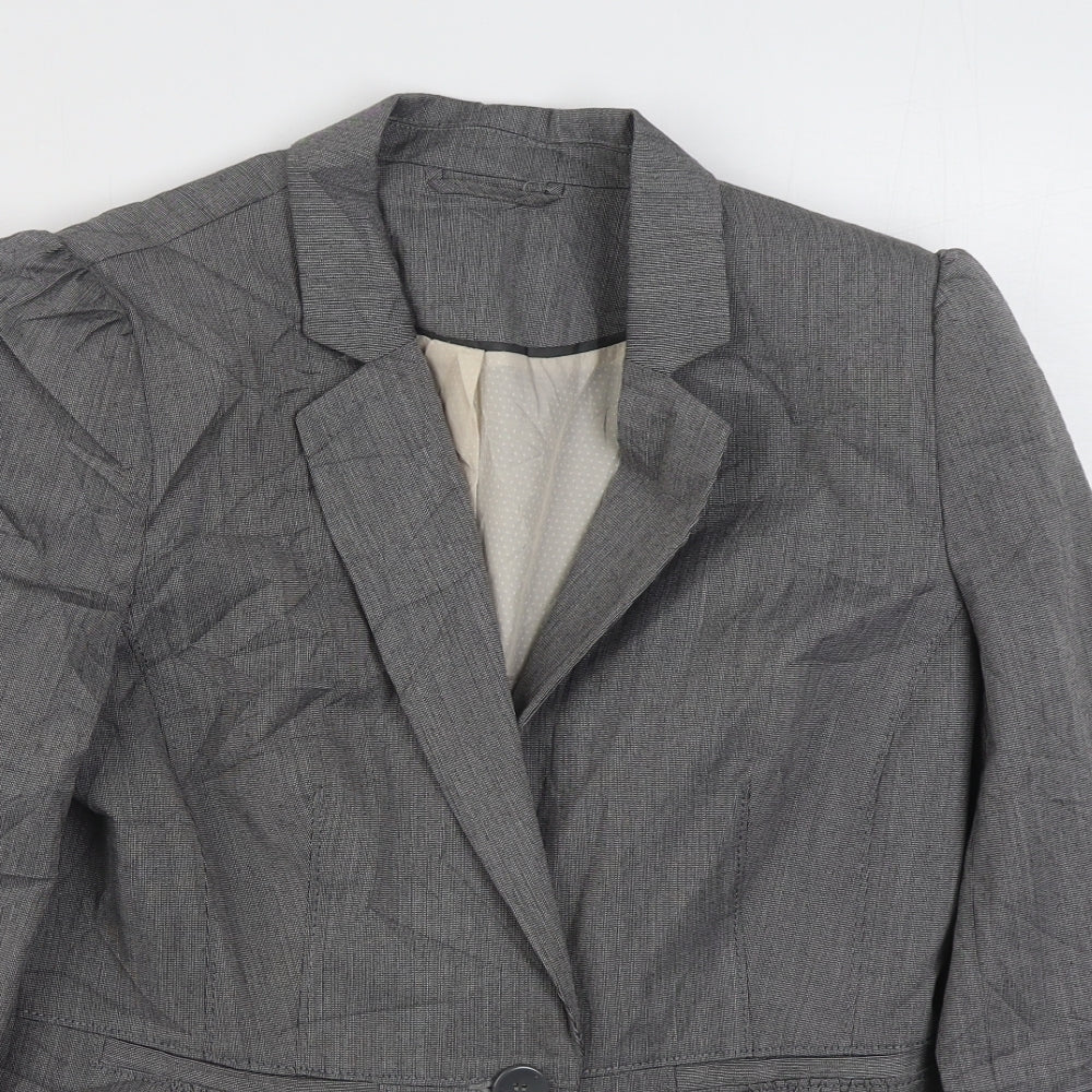 Womens UK Size 12 New Look Grey Jacket