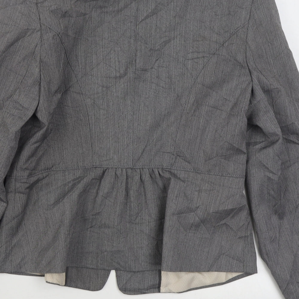 Womens UK Size 12 New Look Grey Jacket