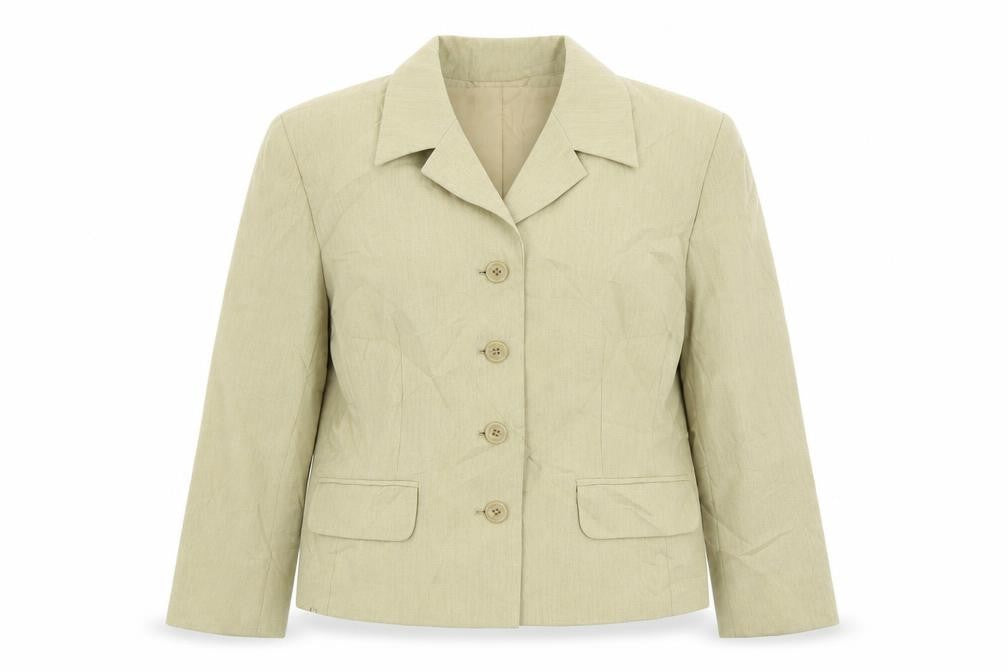 Womens UK Size 12 Classic Beige Jacket