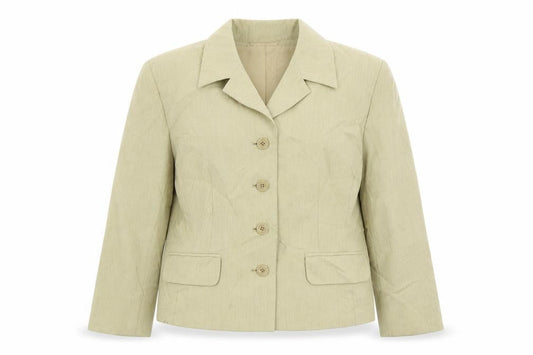 Womens UK Size 12 Classic Beige Jacket