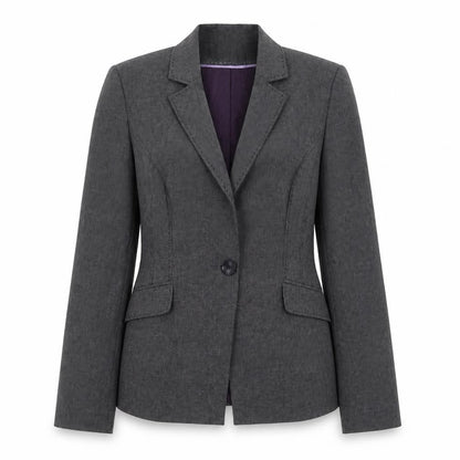 Atmosphere Womens Grey   Jacket Blazer Size 12  Button