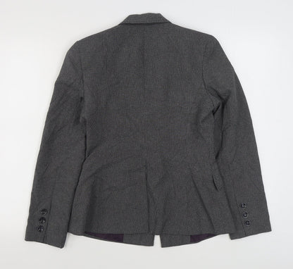 Atmosphere Womens Grey   Jacket Blazer Size 12  Button