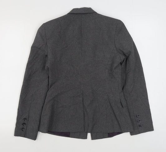 Atmosphere Womens Grey   Jacket Blazer Size 12  Button
