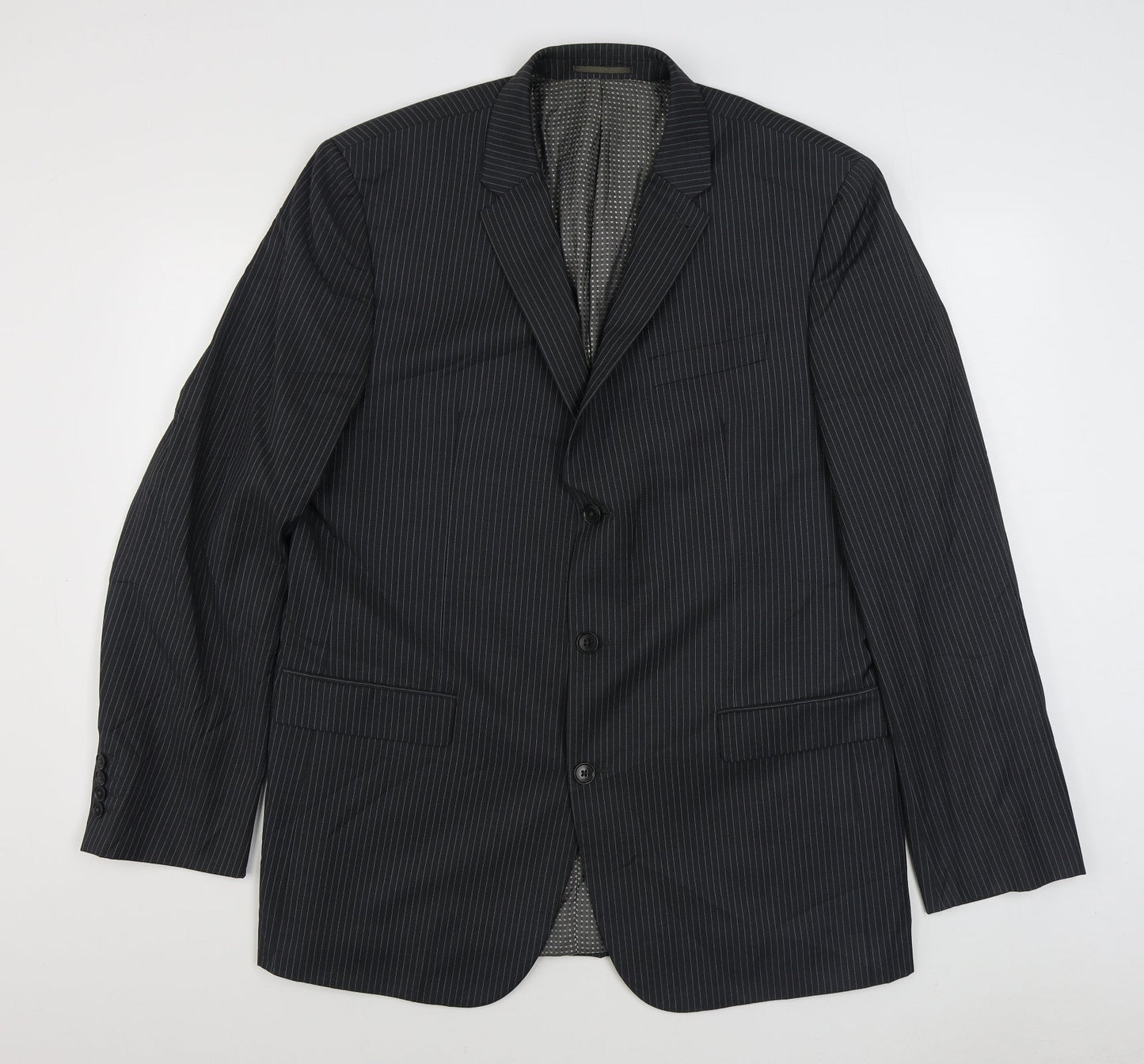Mens UK Size 44 NEXT Regular Black Suit Jacket